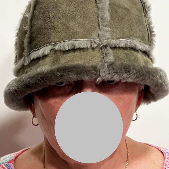 Stylish Olive Green natural Fur Hat - Picture 9 of 16